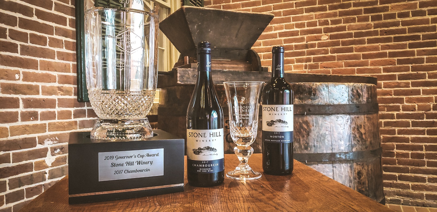 Stone hill winery governors cup and cv riley award winners
