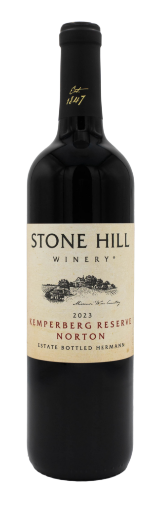 Bottle of Stone Hill 2023 Kemperberg Reserve Norton